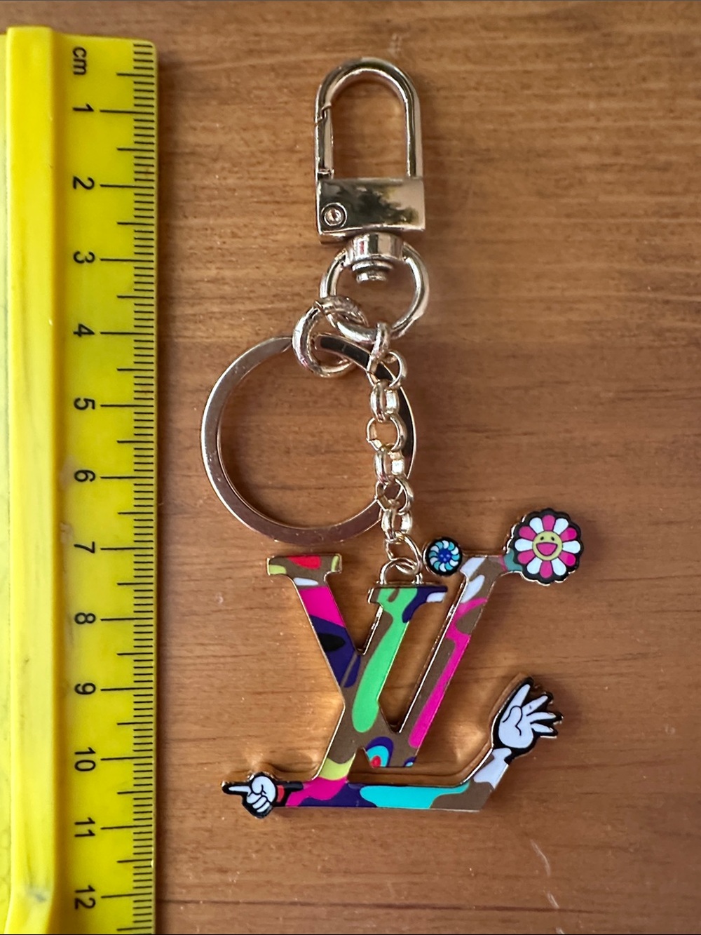 LV Murakami Style Keychain
